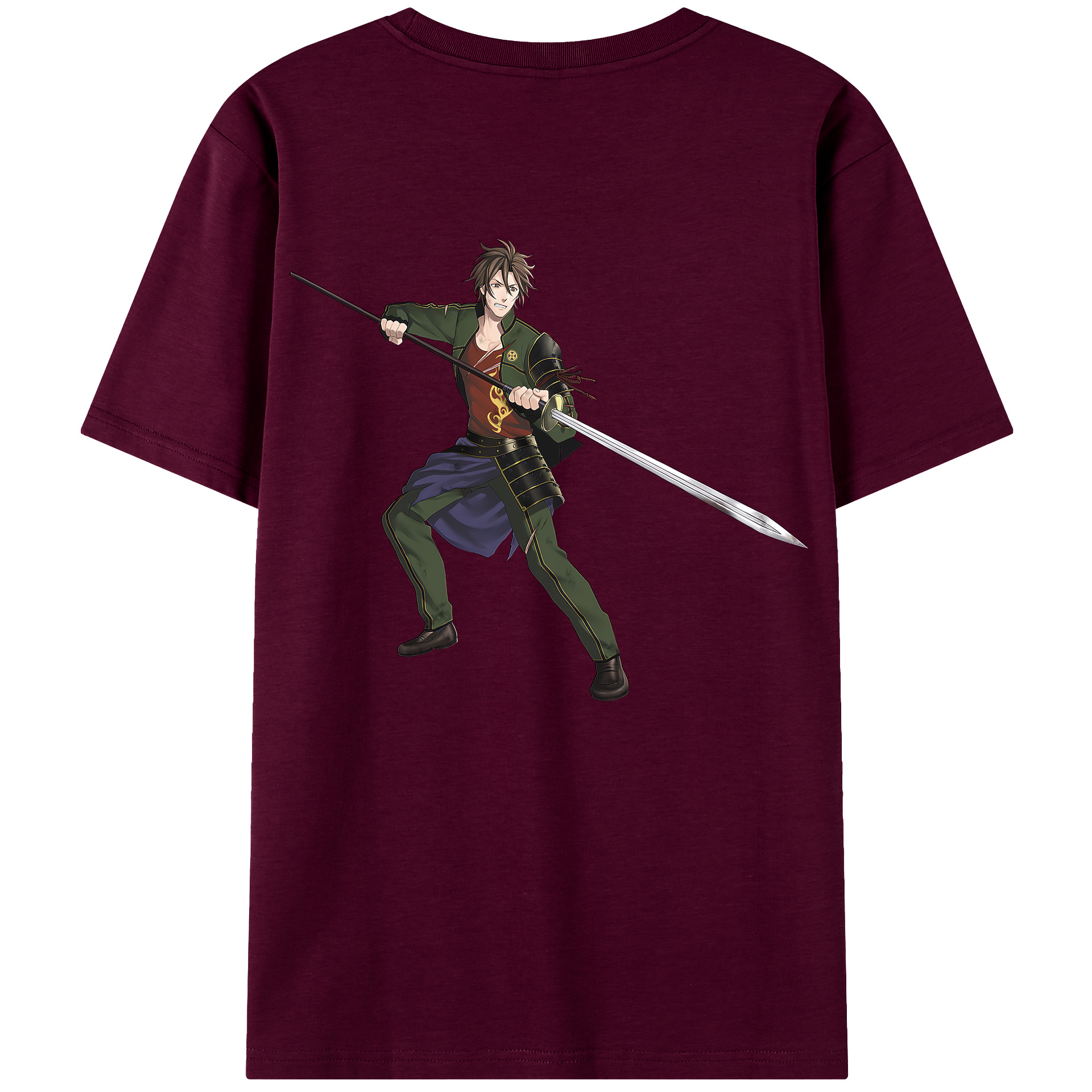 （画像用） 刀剣乱舞 Touken Ranbu レディース半袖Tシャツ(バックプリント)